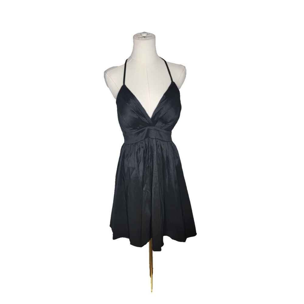 Bailey Blue Brand Black Dress Fit & Flare Tulle Empire Waist Homecoming